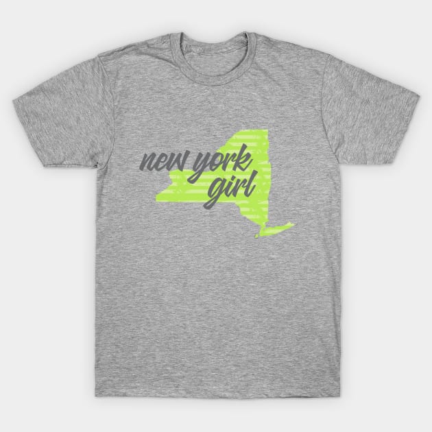 New York Girl T-Shirt by Dale Preston Design